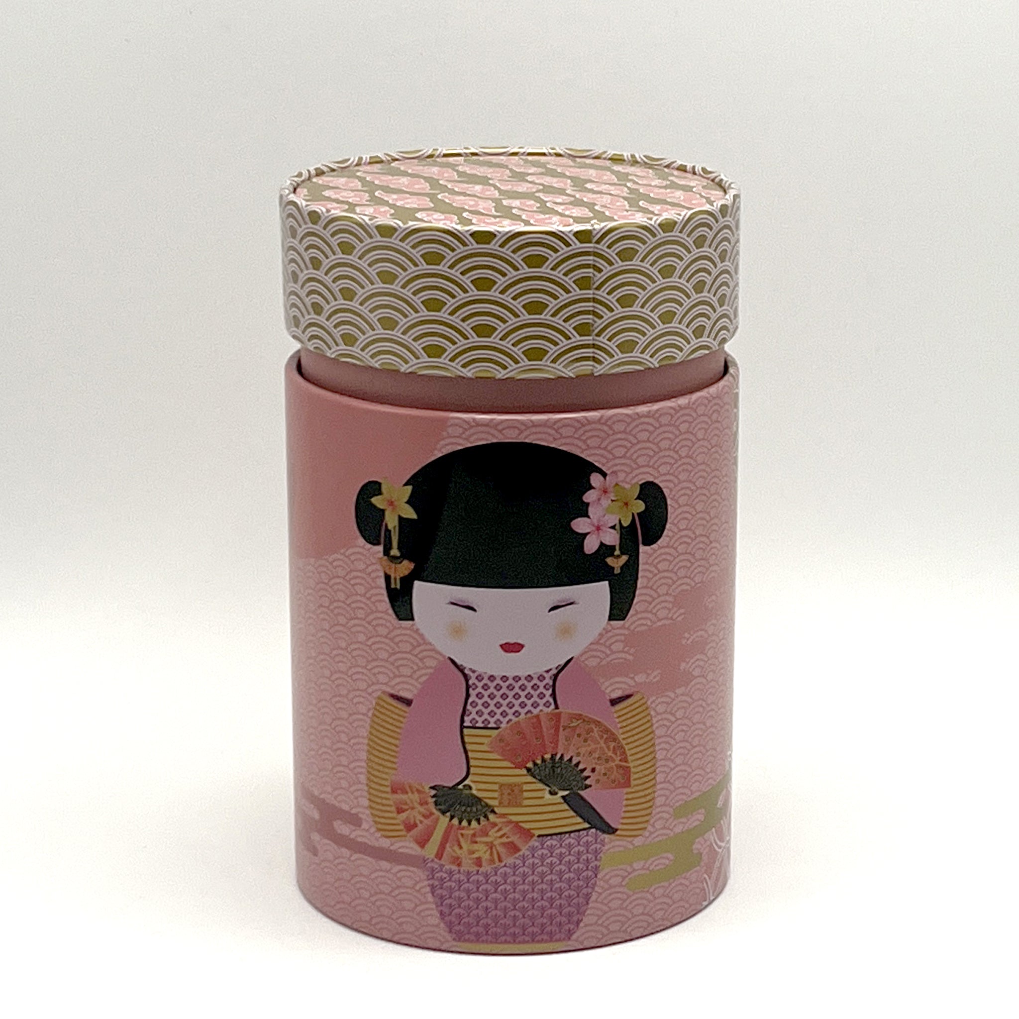lata para almacenar té Geisha