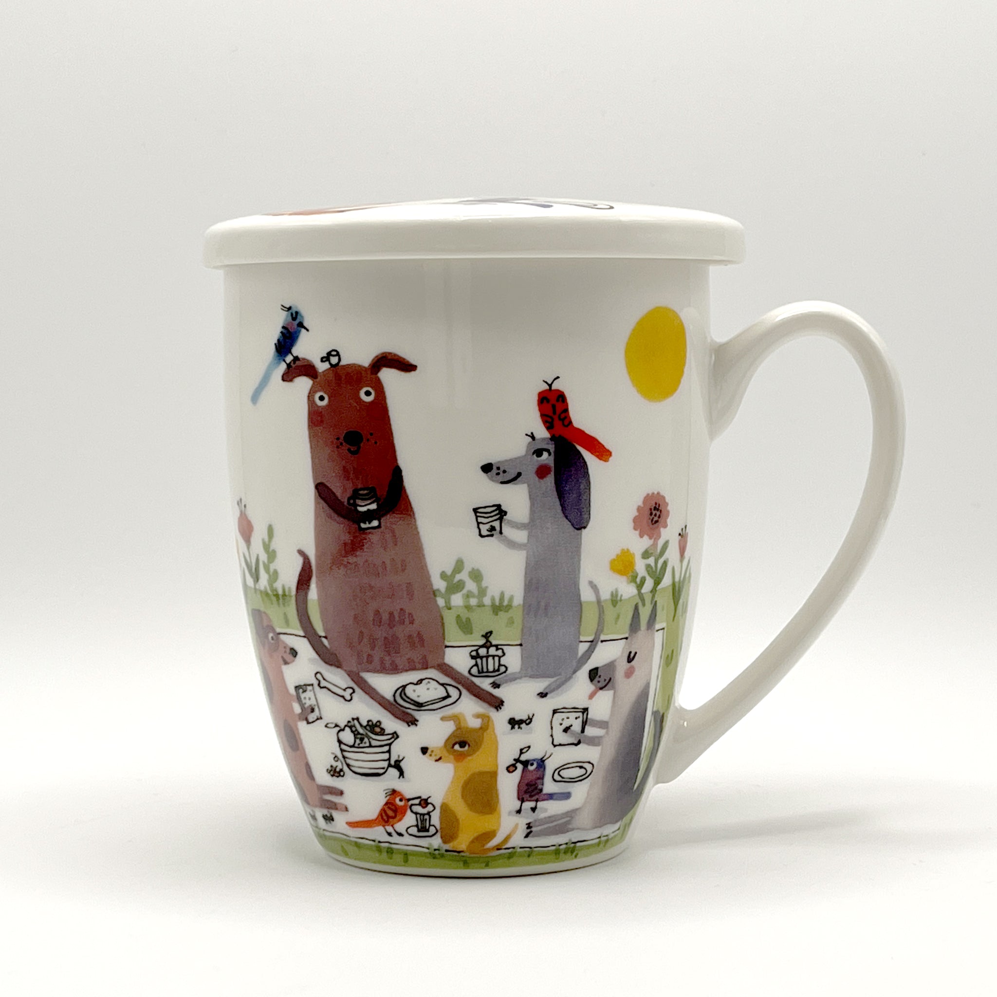 Taza  con tapa y filtro Picnic