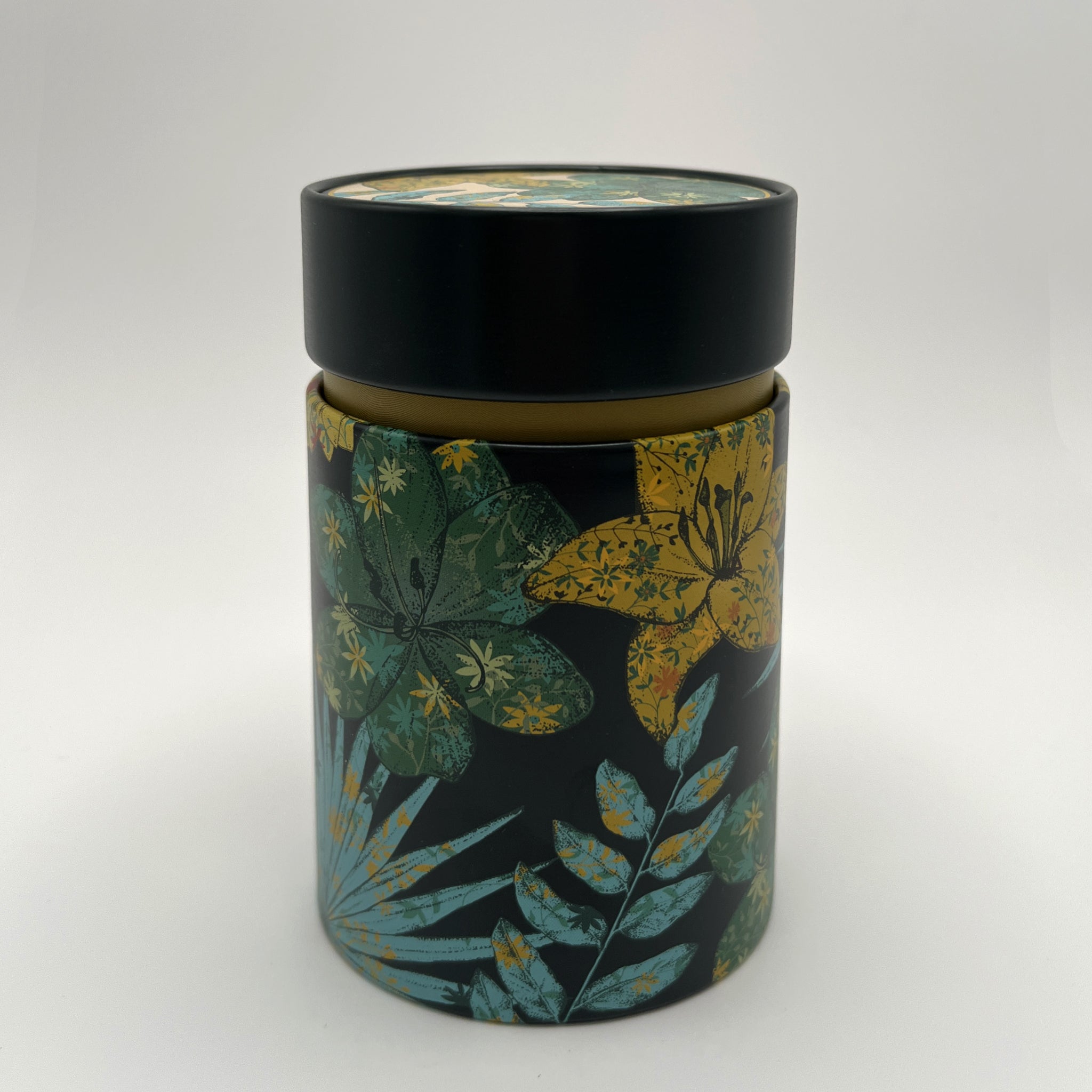 lata para almacenar té Rustic