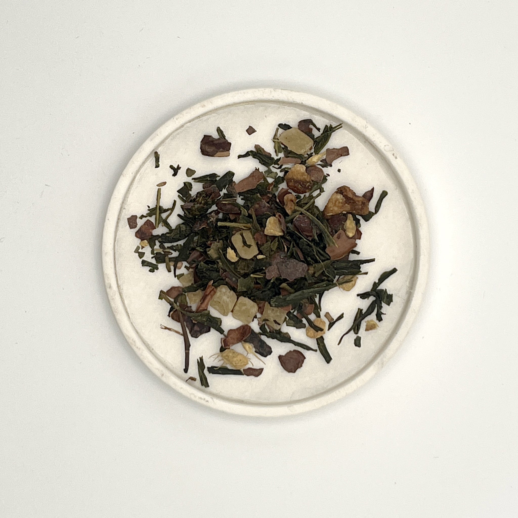 té verde pera y chocolate