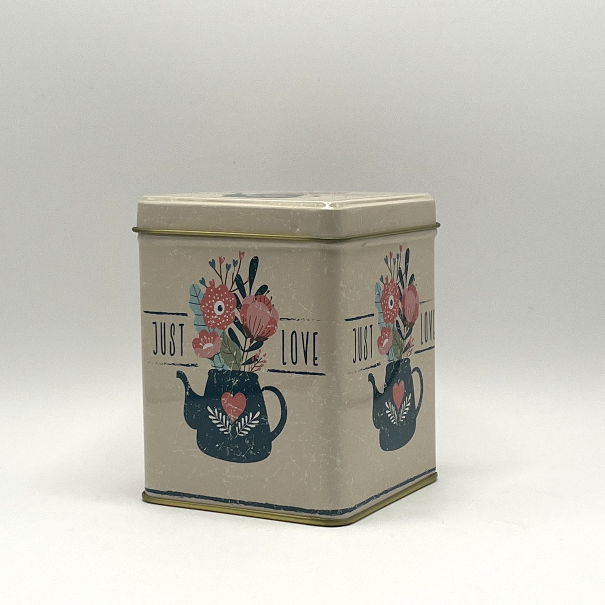 lata para almacenar té tea bloom