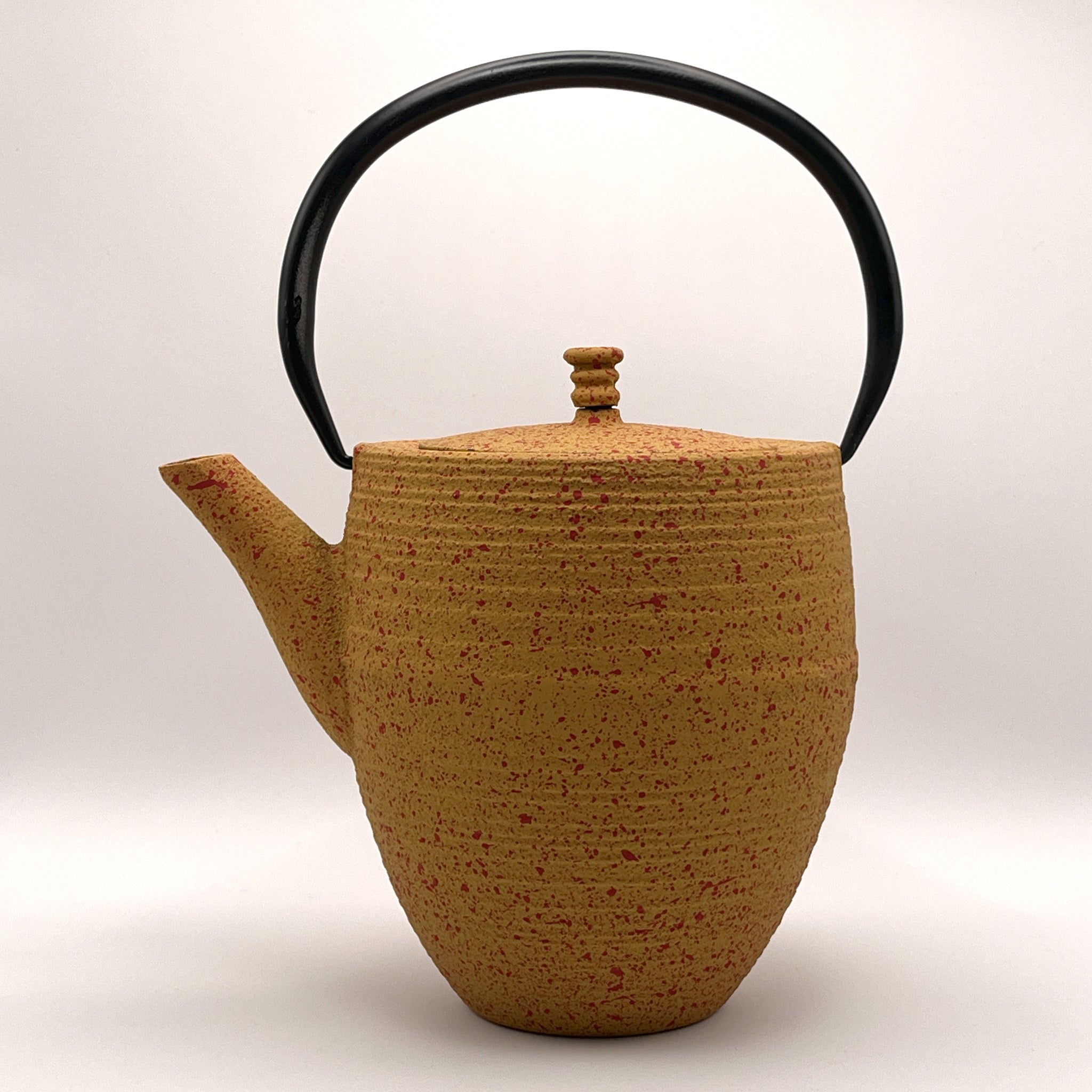 Tetera de hierro fundido ocre Mailin