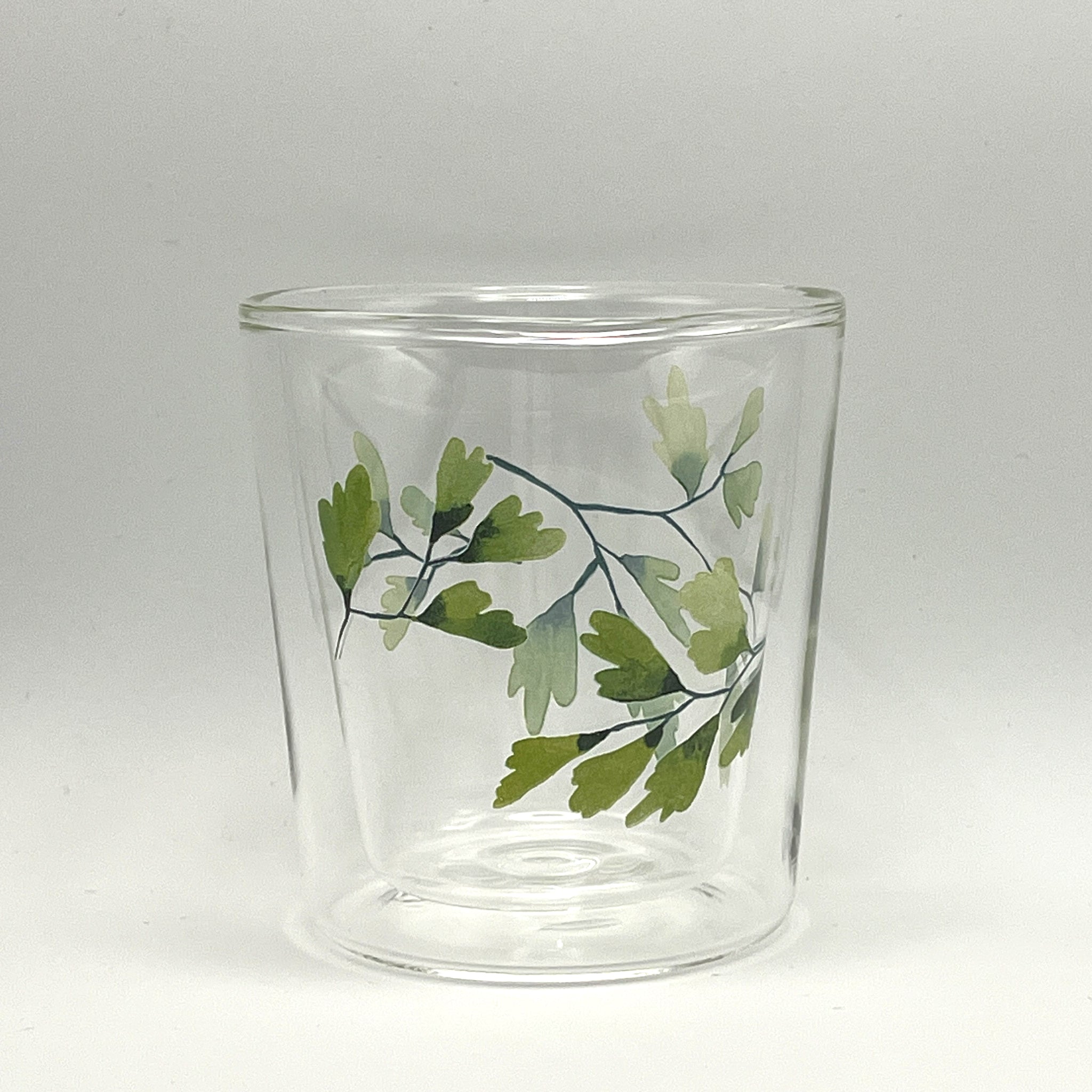 Vaso de cristal Ginkgo