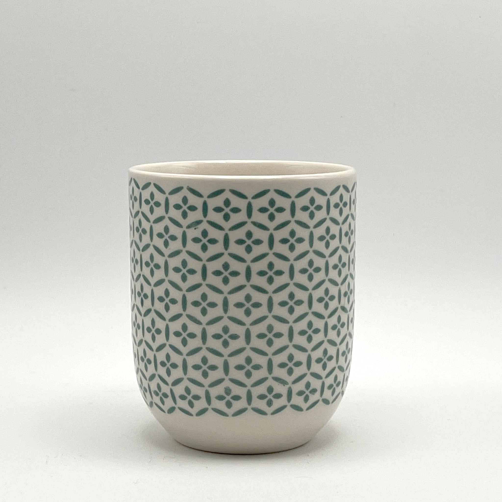 Vaso de té de cerámica Mosaic