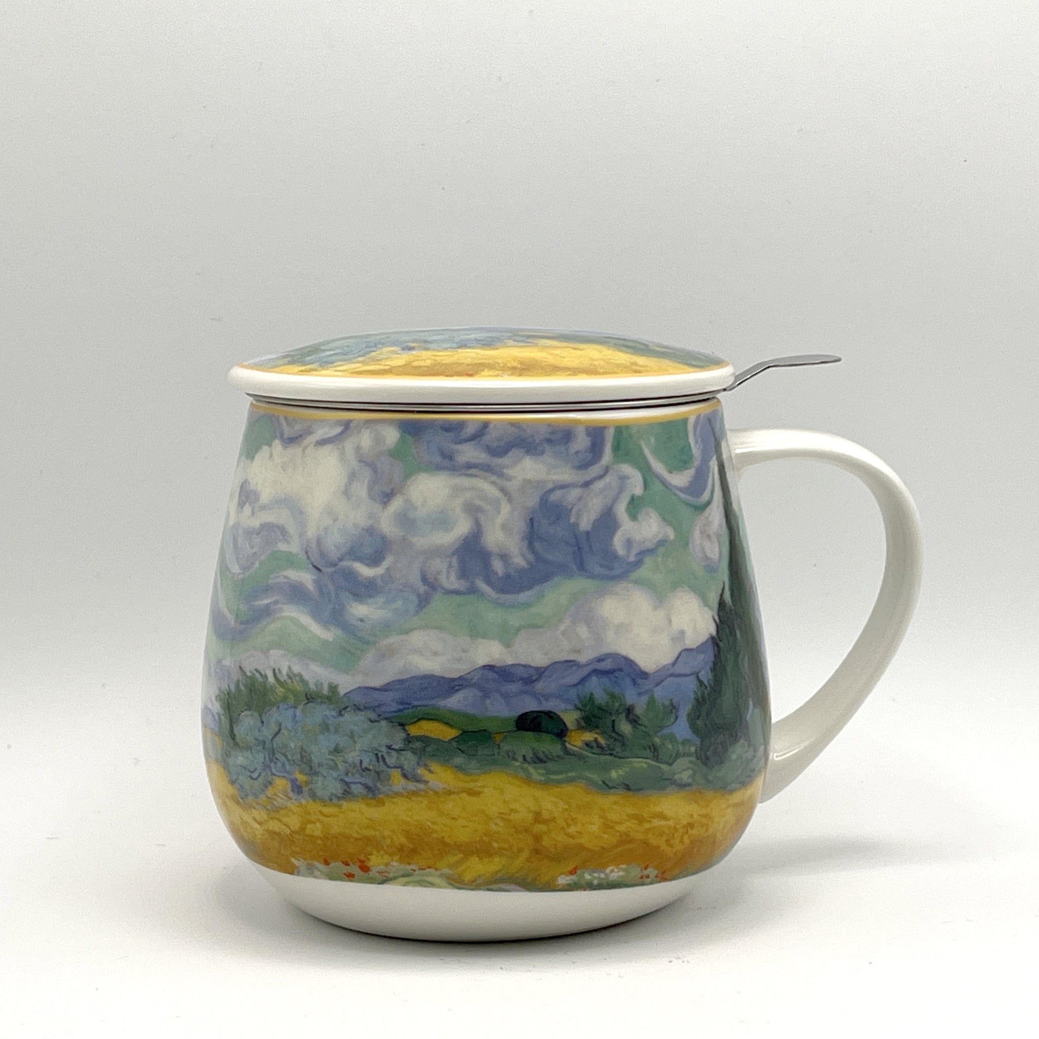 Taza  con tapa y filtro Monet