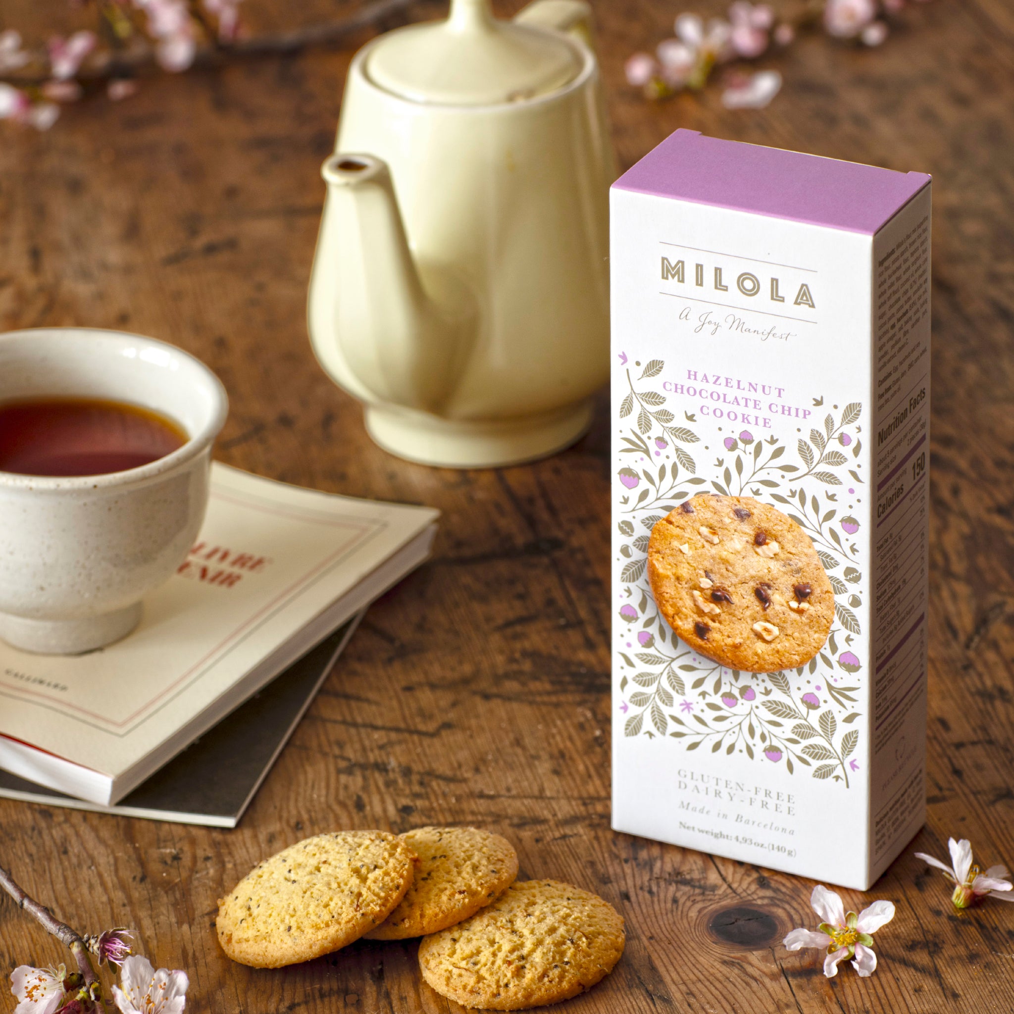 Cookies Milola avellana y chips de chocolate