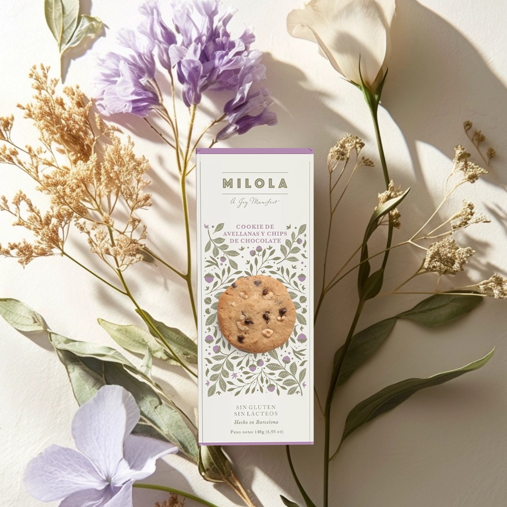 Cookies Milola avellana y chips de chocolate