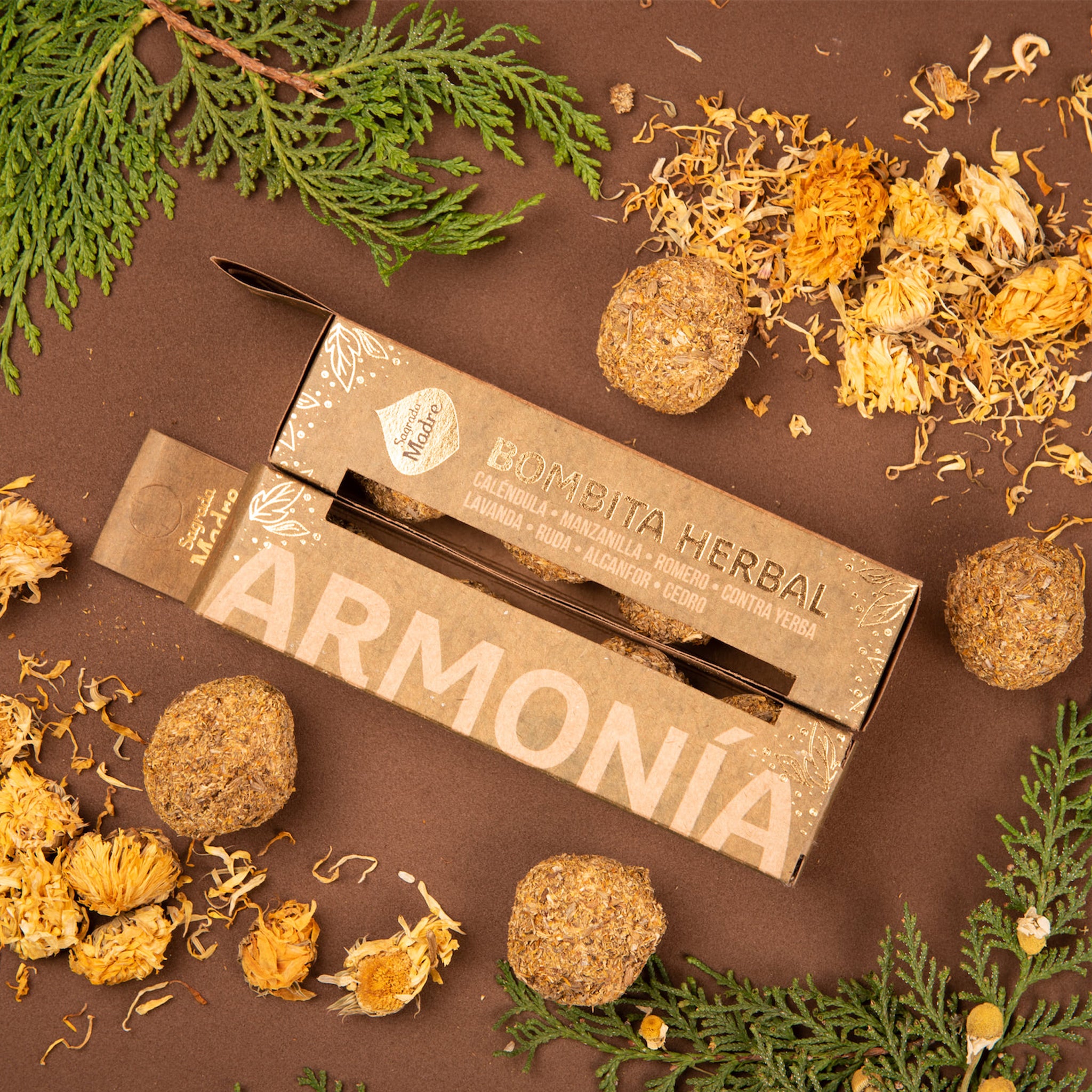 Bombitas de incienso Sagrada Madre armonia