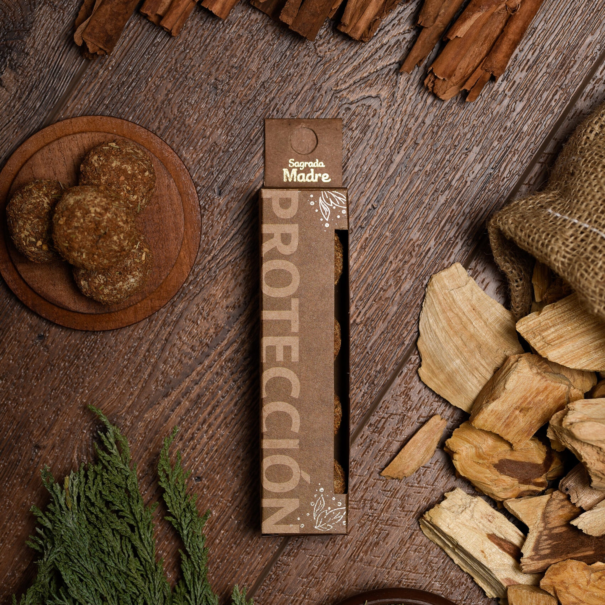 Bombitas de incienso Sagrada Madre protección