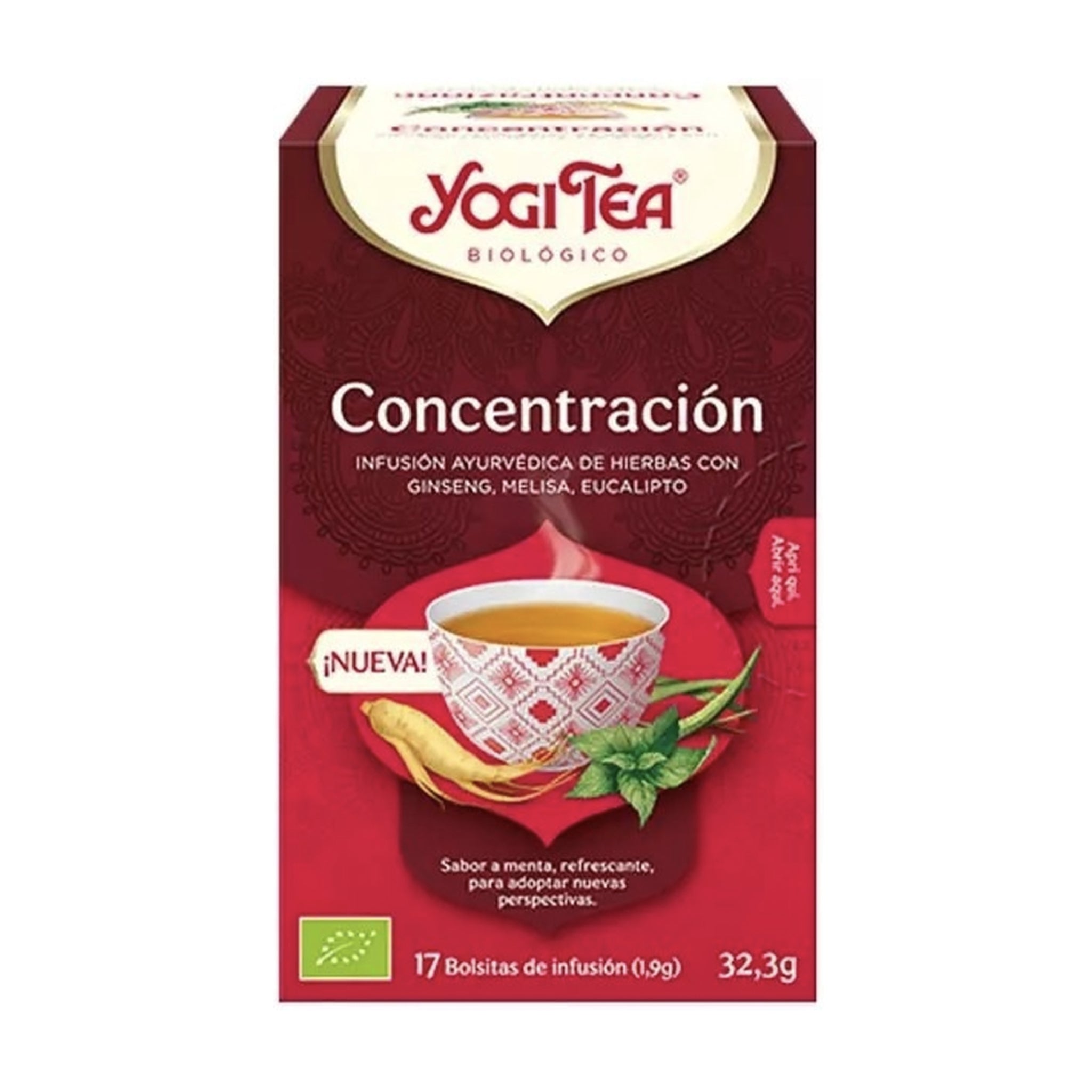 yogi tea concentración