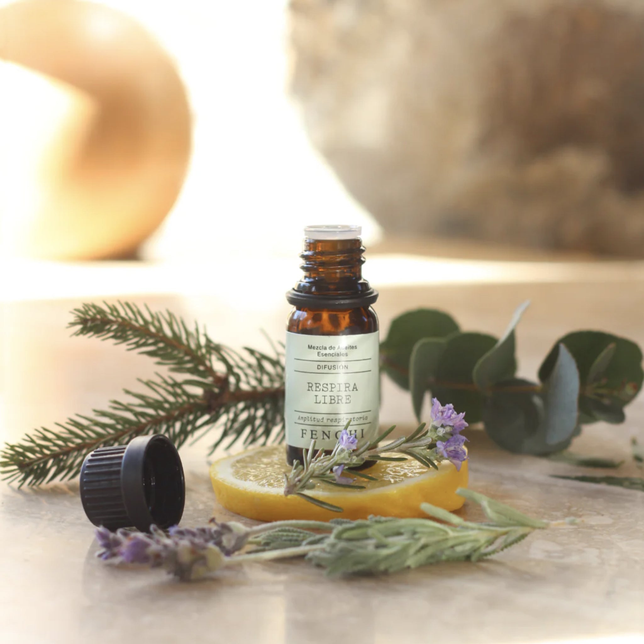 Aceites esenciales para difusión Fengui respira libre