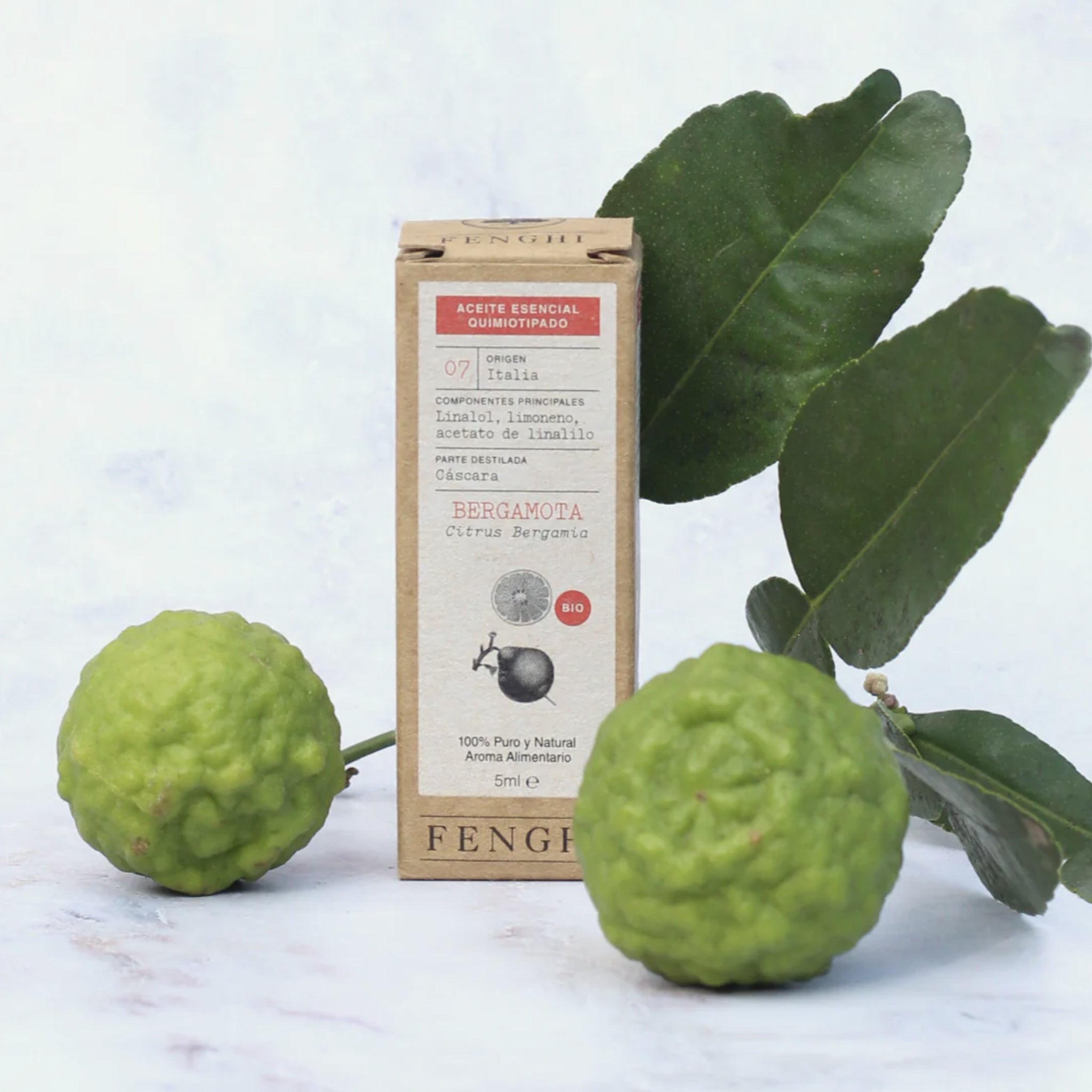 Aceites esenciales Fengui bergamota