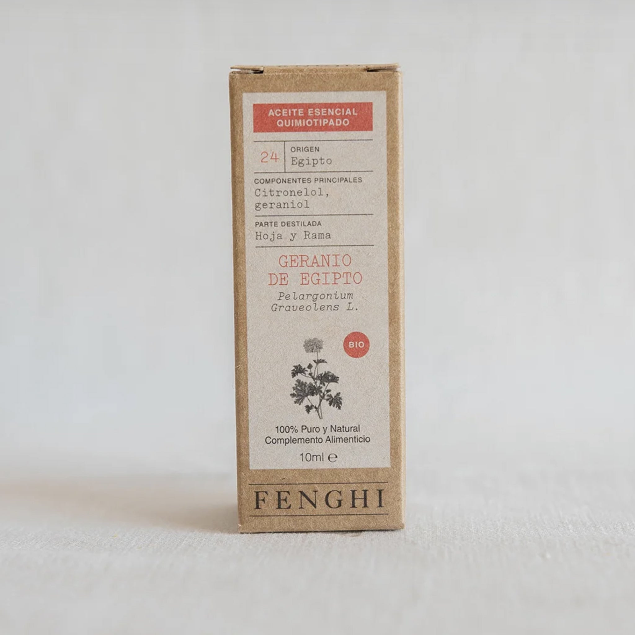 Aceites esenciales Fengui geranio de egipto