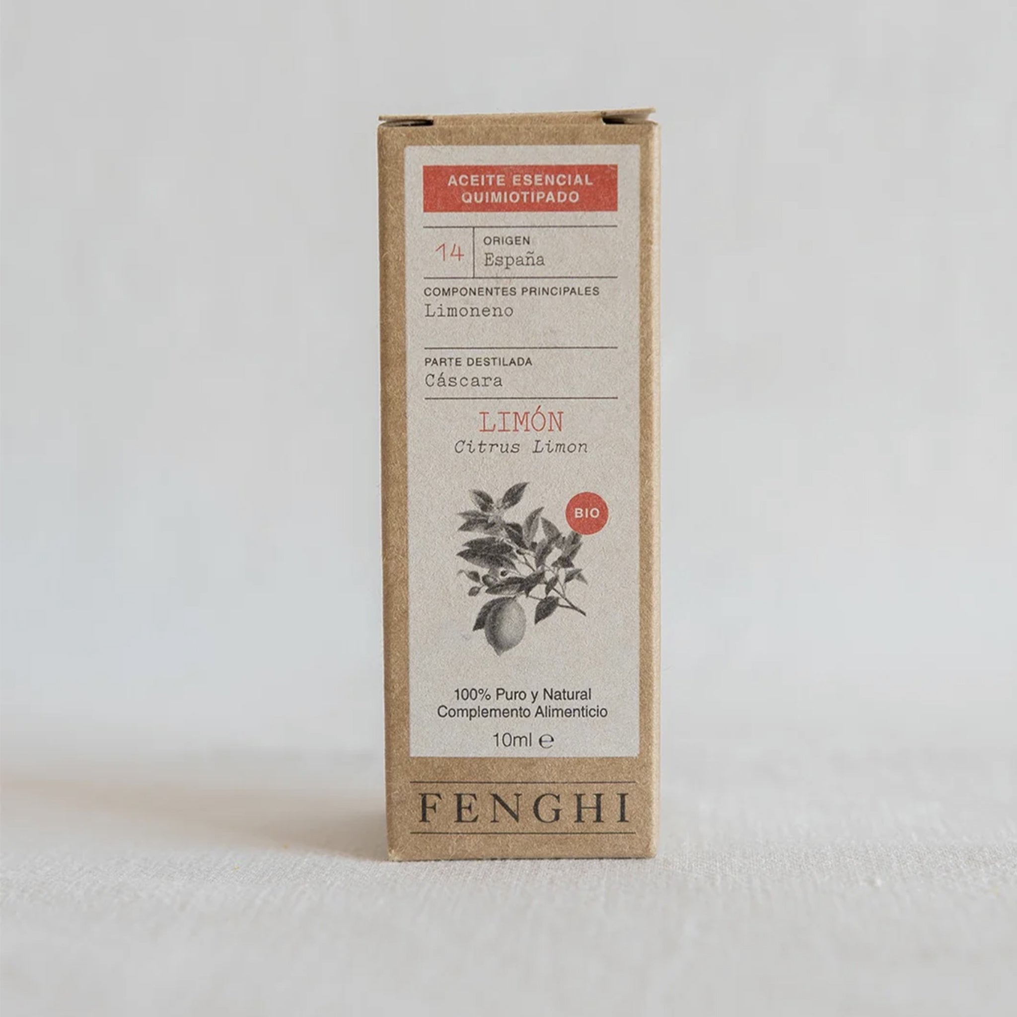 Aceites esenciales Fengui limón