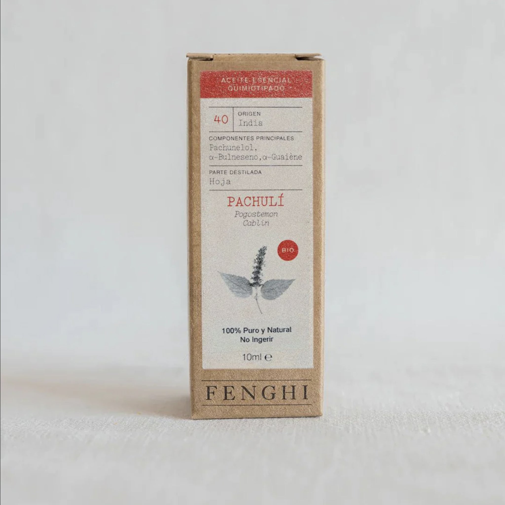 Aceites esenciales Fengui pachuli