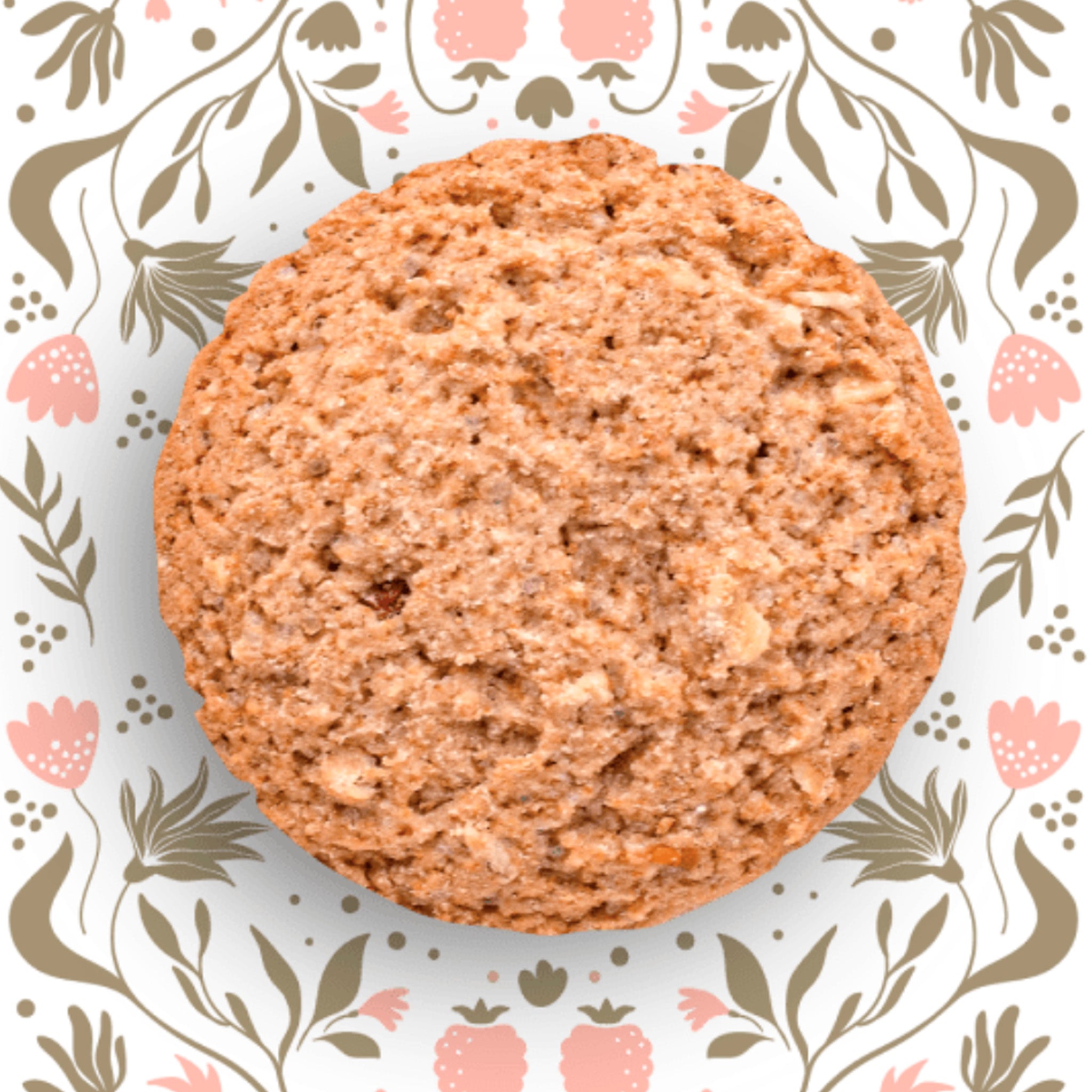 Cookies Milola de frambuesa, lima y avena