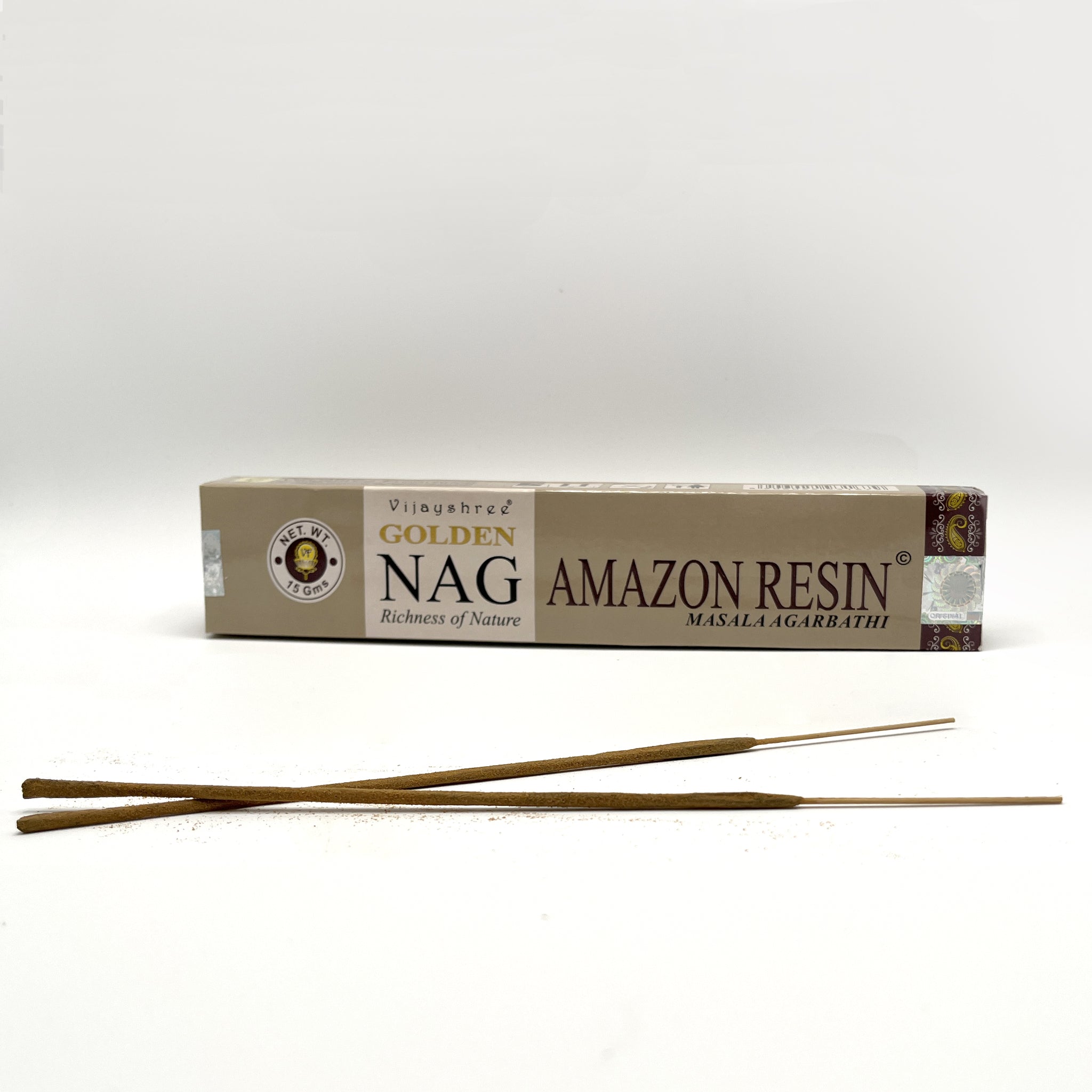 Incienso Golden Nag Amazon resin