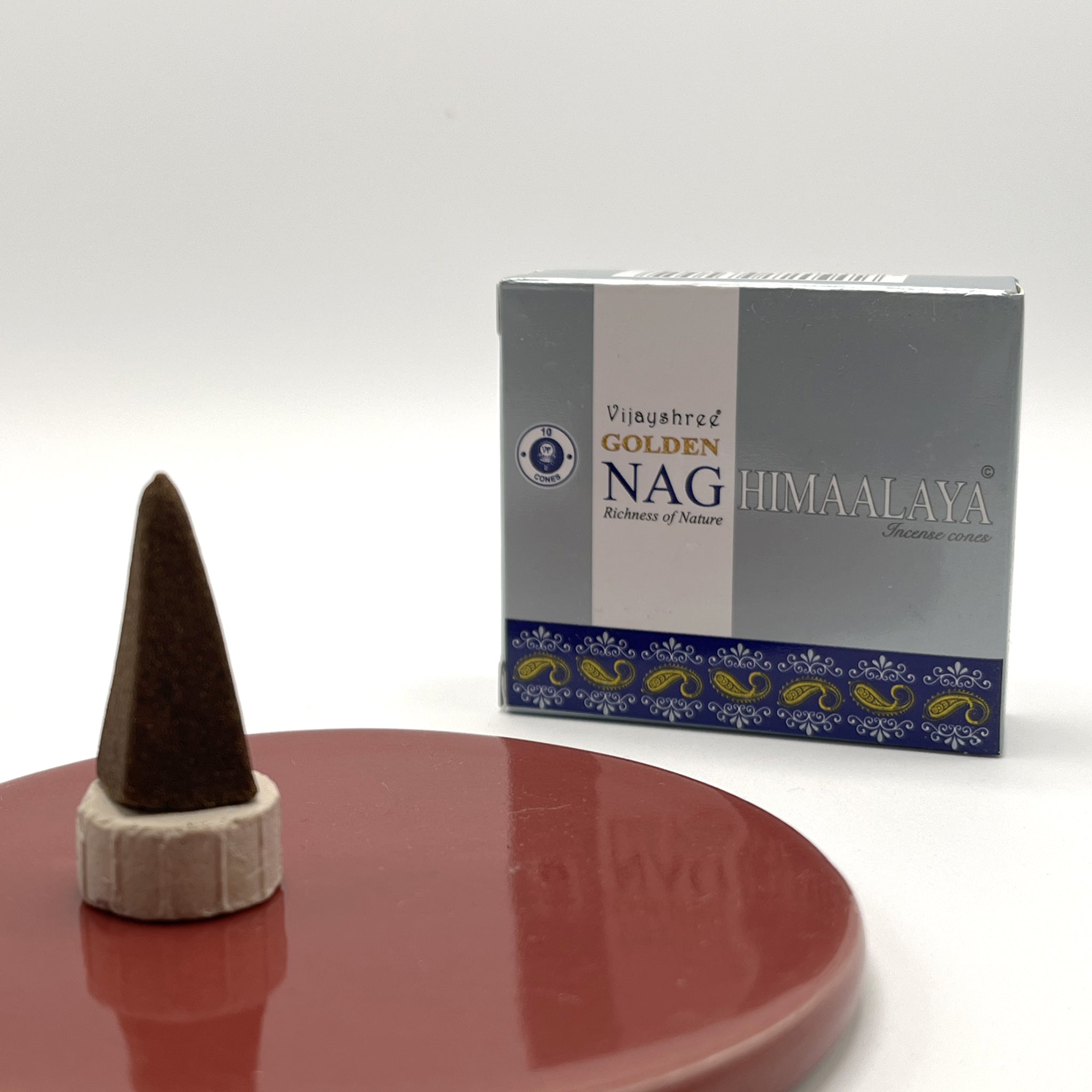 Conos de incienso Golden Nag Himalaya