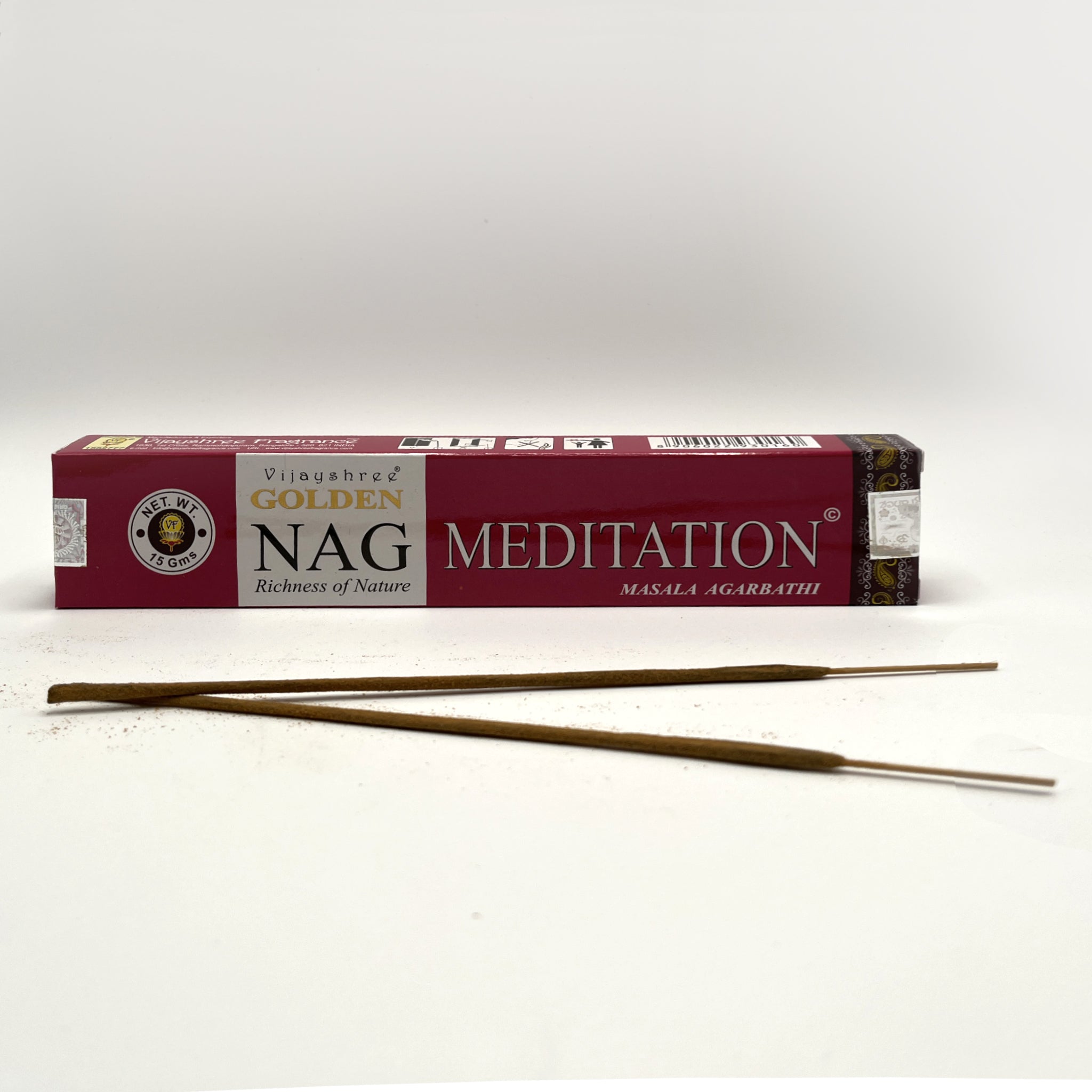 Incienso Golden Nag meditation