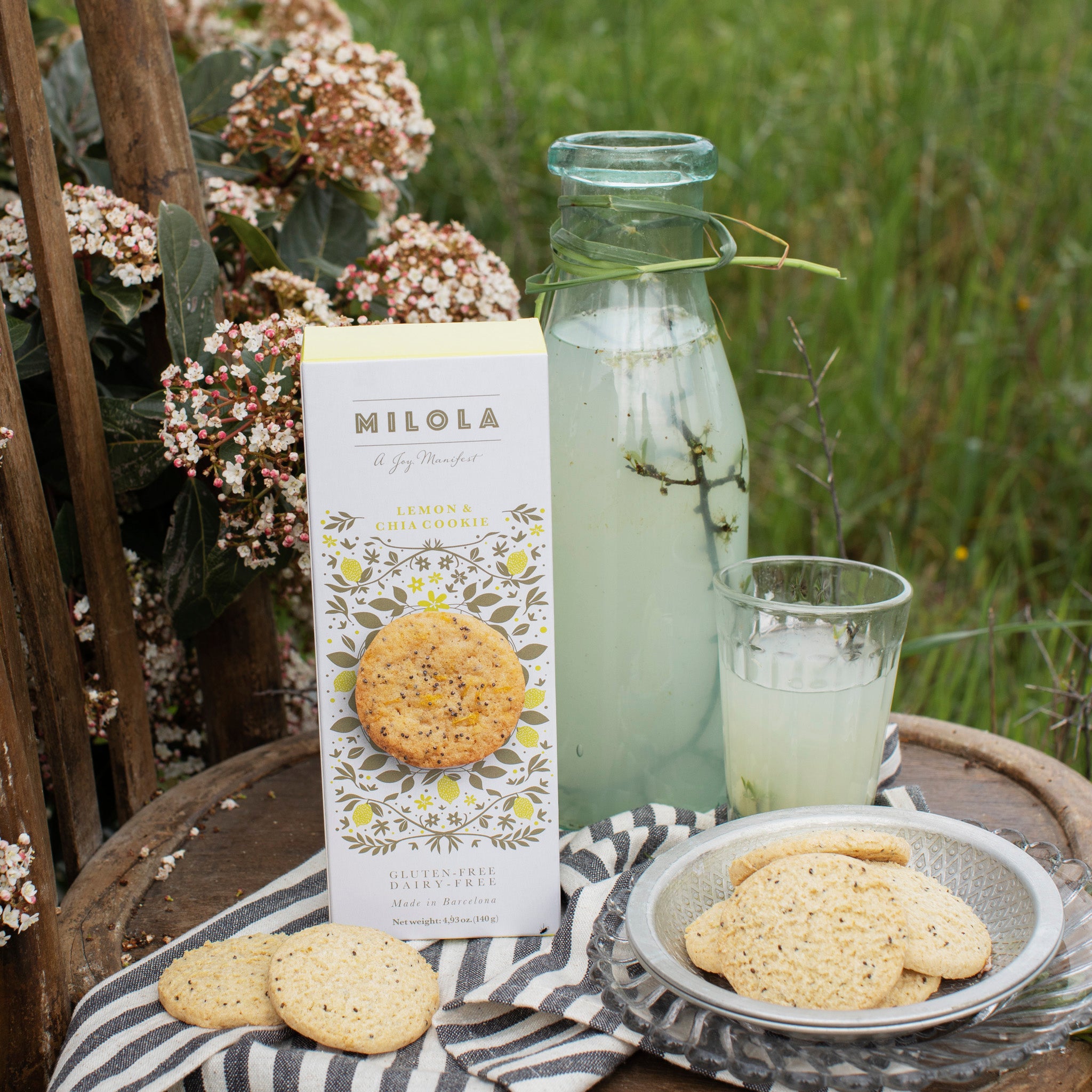 Cookies Milola de limón y chía