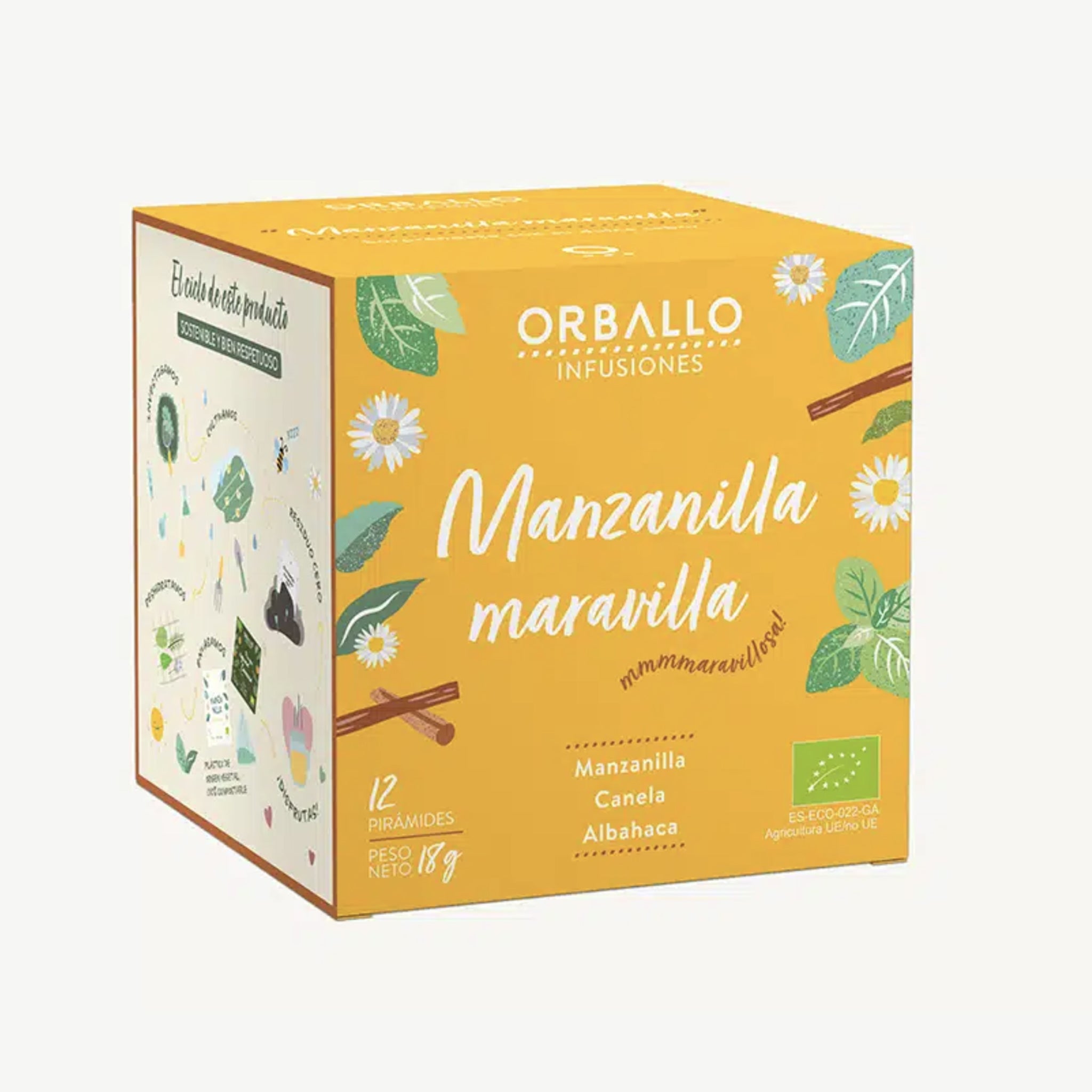 orballo infusión manzanilla maravilla