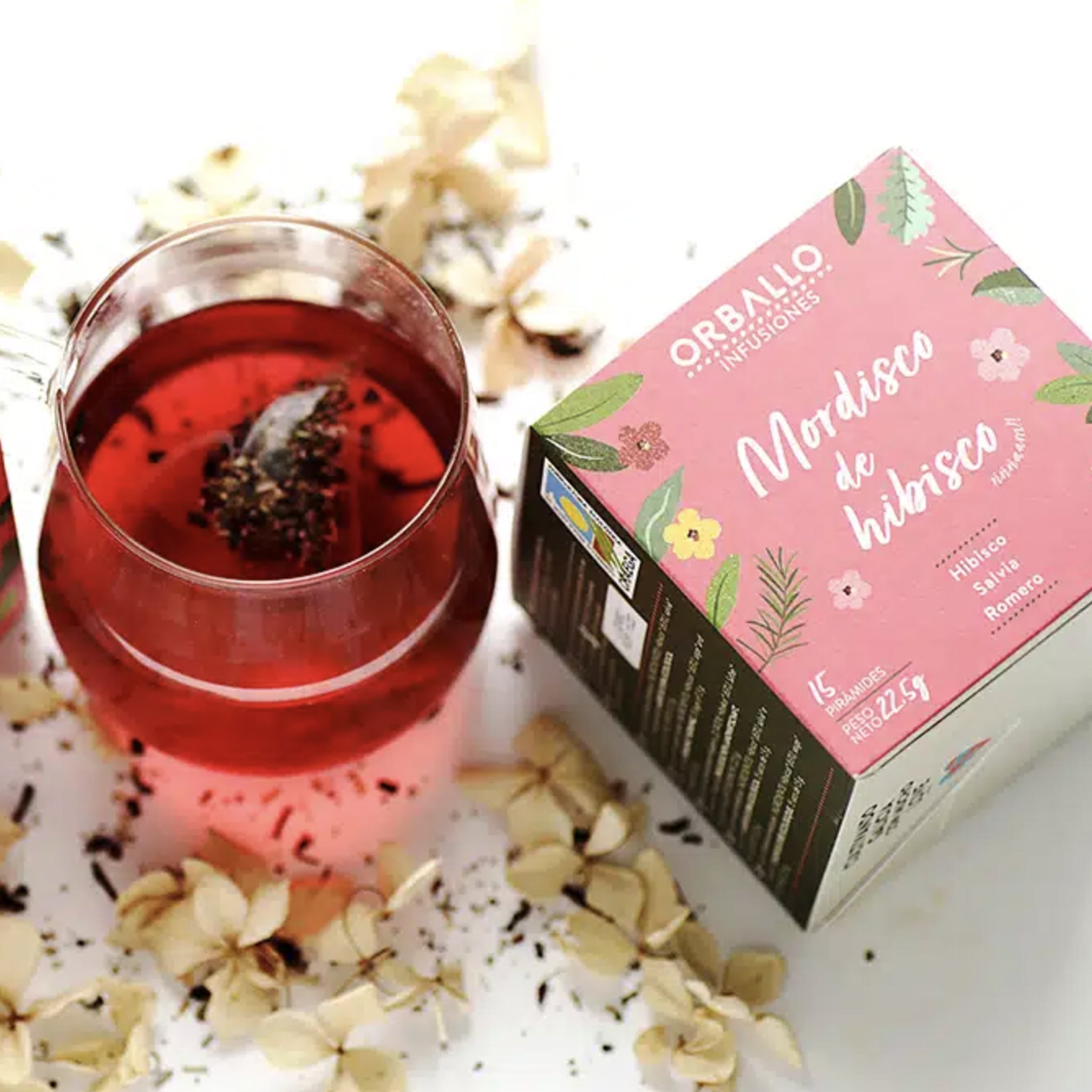 orballo infusión mordisco de hibisco