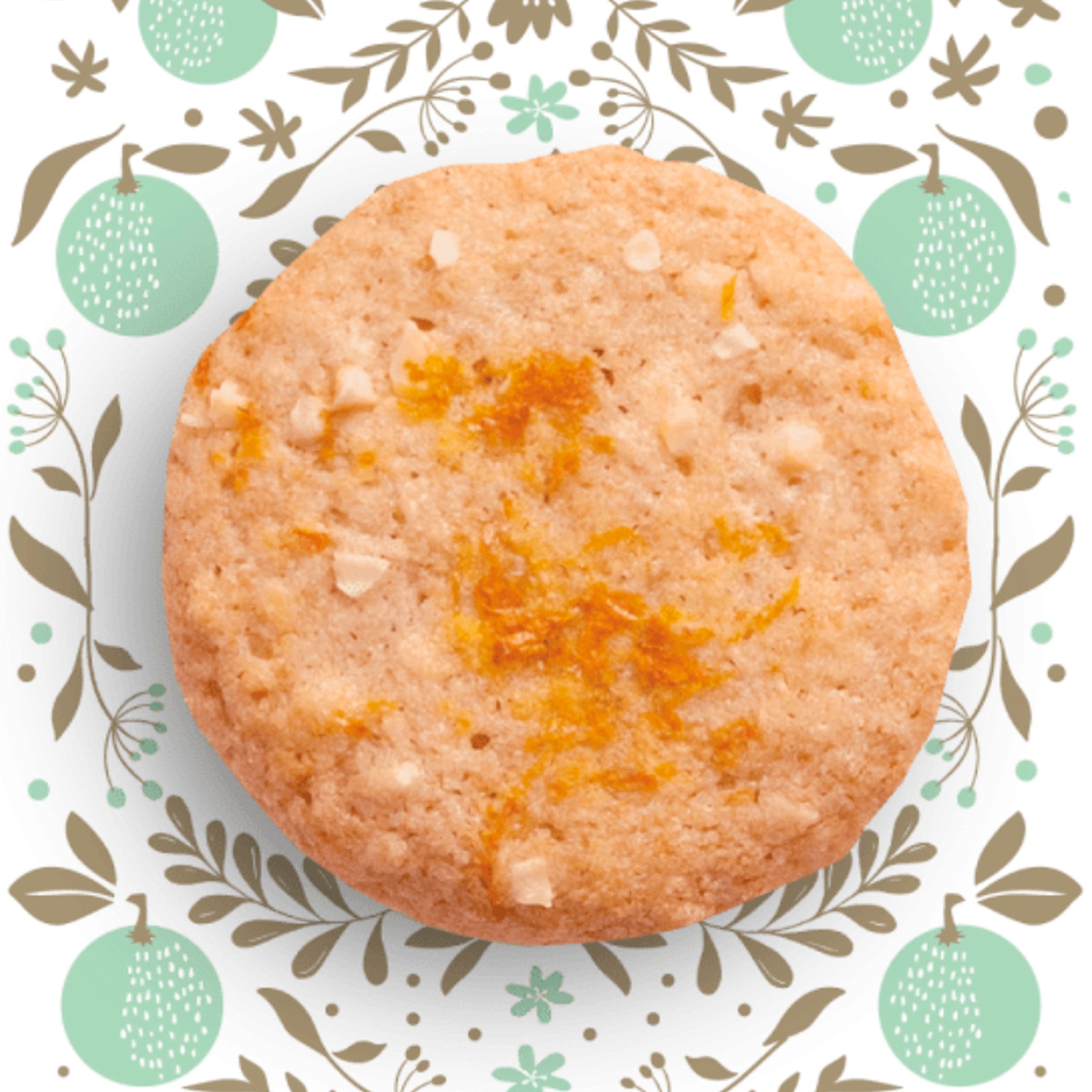 Cookies Milola de naranja, almendra y cardamomo