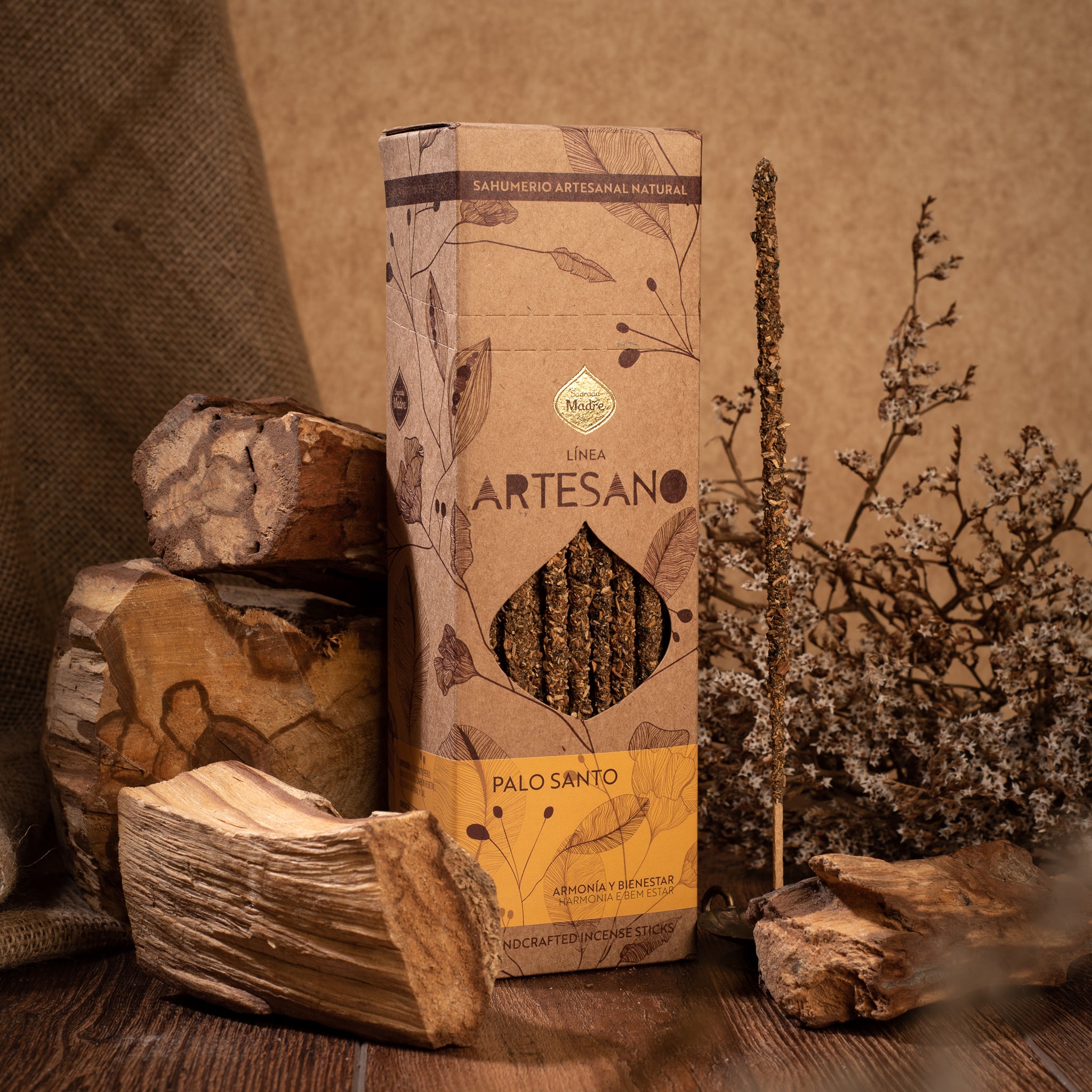 Incienso Sagrada Madre palo santo