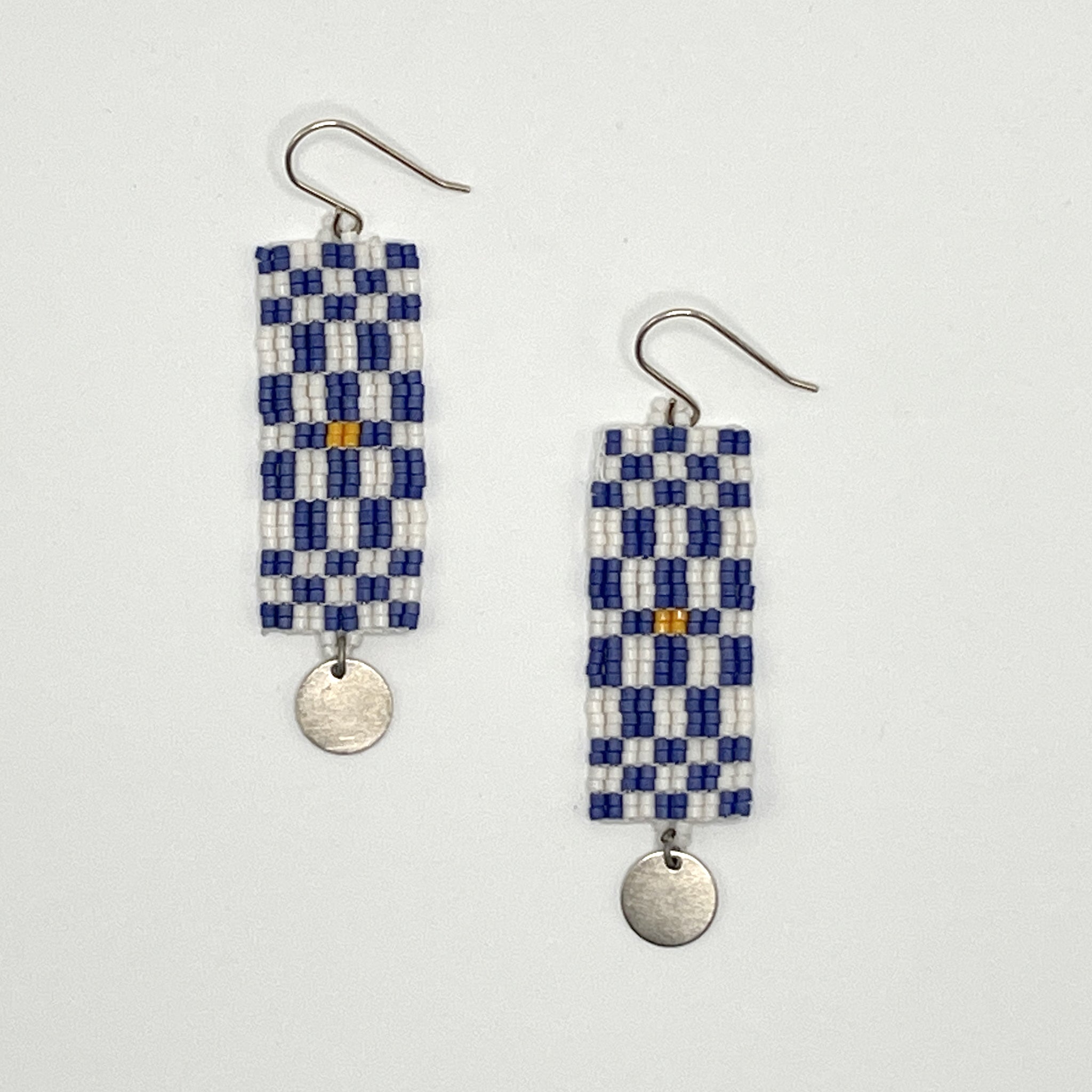 En Flor, pendiente artesanal con la técnica japonesa Miyuki