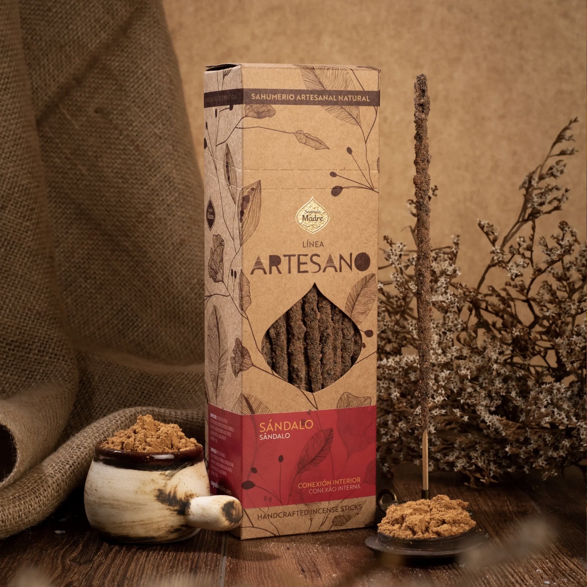 Incienso Sagrada Madre sándalo