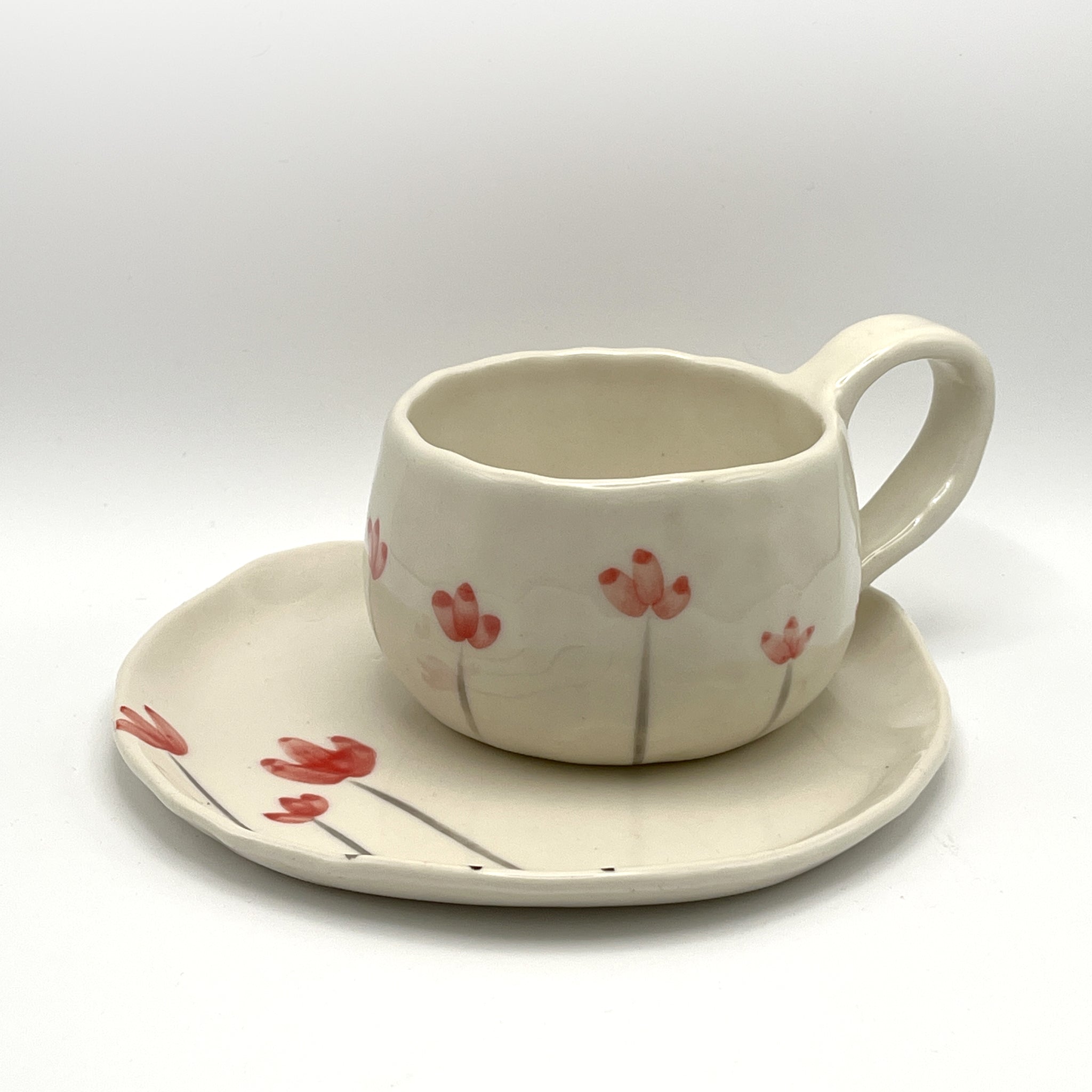 taza artesanal de cerámica