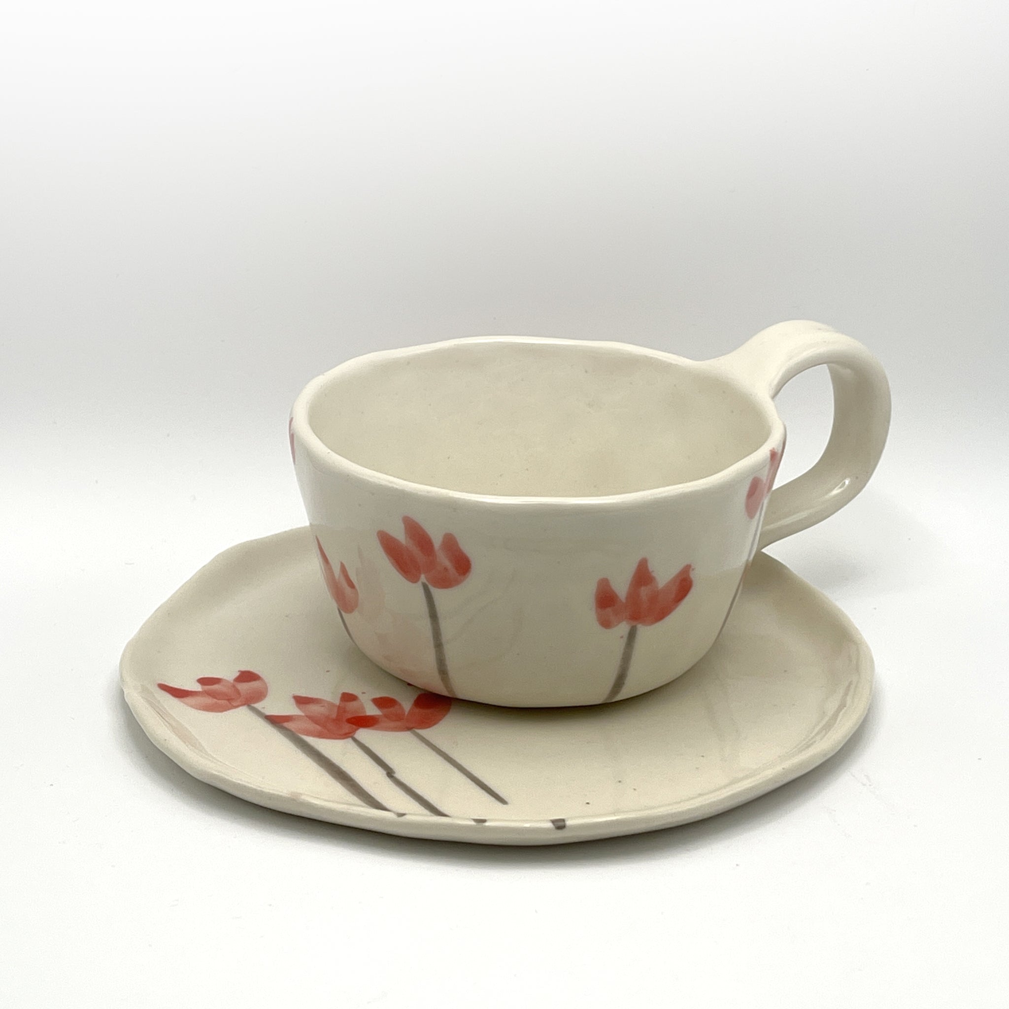 taza artesanal de cerámica