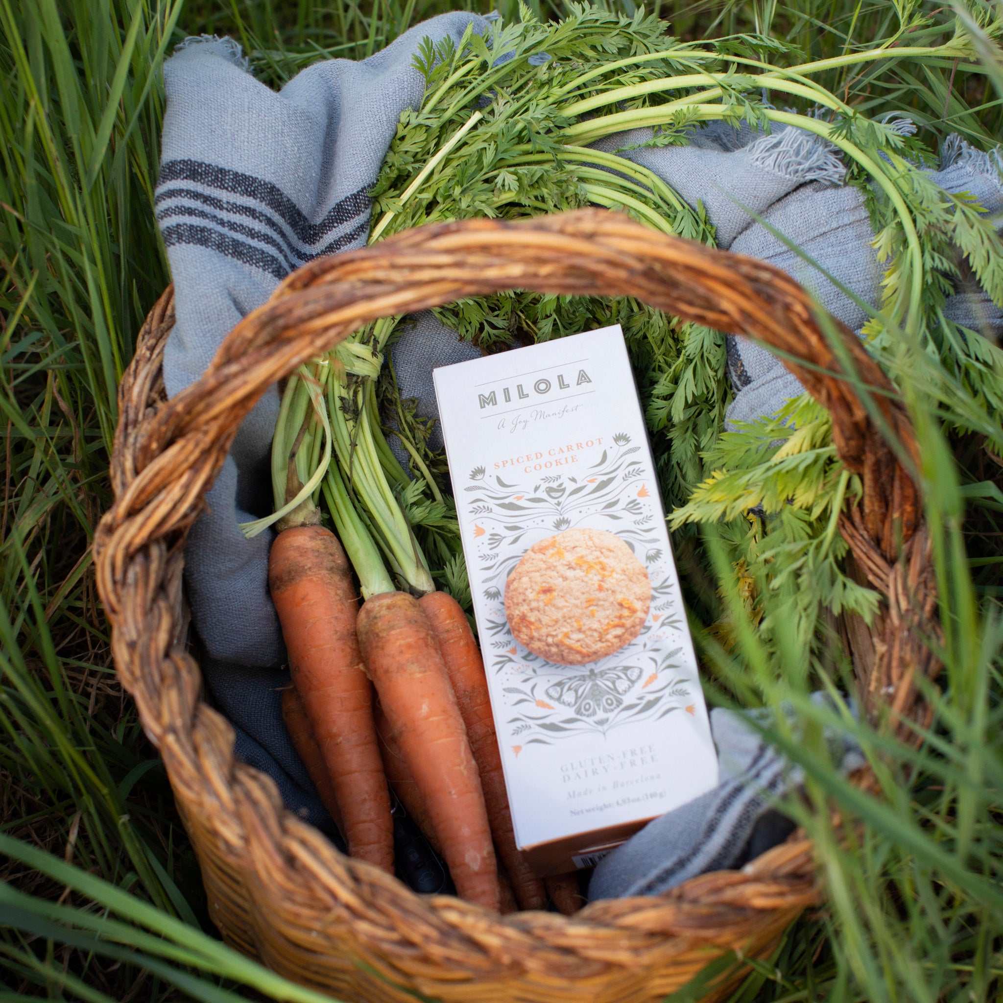 Cookies Milola de zanahoria y especias