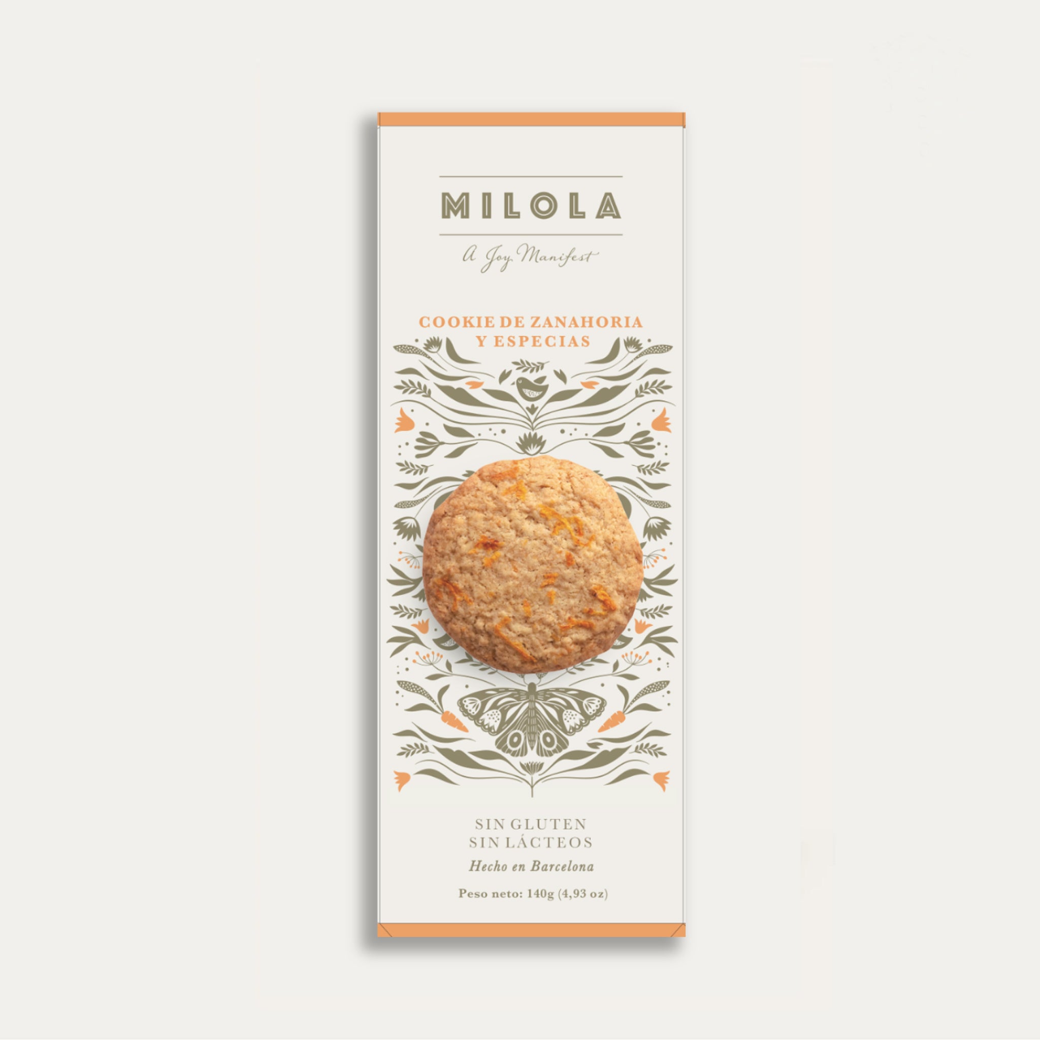 Cookies Milola de zanahoria y especias